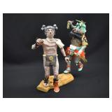 Cliff Bahnimptewa Double Kachina Whipper & Clown