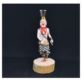 Wilburt Talashoma Huhuwa Cross-legged Kachina Doll