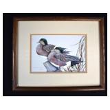 Framed Art LaMay Print WHIMSICAL WIGEONS