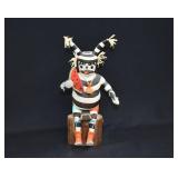 Tino Youvella Hopi Tewa Clown Katsina Kachina Doll