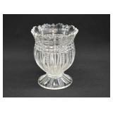 1900 Bryce Paris Zipper Cut Glass Spooner