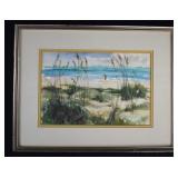 Original Watercolor Beachscape