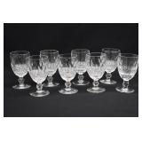 8 Waterford Irish Crystal COLLEEN Wine Goblets
