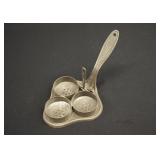Antique Brooklyn 3 Egg Poacher