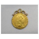 22kt Gold 1795 George III SPADE GUINEA Coin