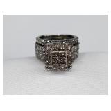 14kt White Gold 7.67ct total Diamonds Lady