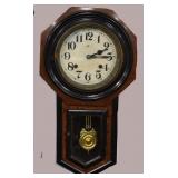 Meiji Japan Regulator Wall Clock
