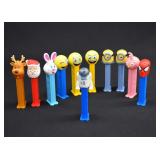 11 Vintage PEZ Candy Dispensers