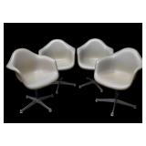 4+1 MCM 1968 Eames Herman Miller DAT Arm Chairs