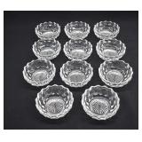 11 Fostoria Glass AMERICAN 4 1/2" Finger Bowls