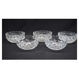 5- 7 1/2" Fostoria Glass AMERICAN Round Bowls