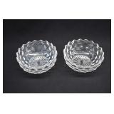 2 Fostoria Glass AMERICAN 6 1/4" Bowls