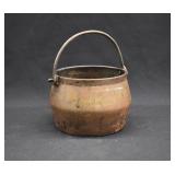 Antique Cresson & Co Cast Iron Cauldron Pot