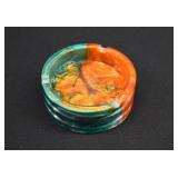 Carved Anise Seed & Resin Ashtray