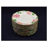 14 Franciscan DESERT ROSE Dinner Plates