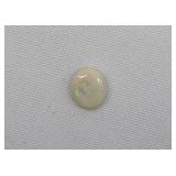 Ethiopian White Opal Cabochon Cut Gemstone