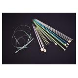 LOT- Various Size Knitting Needles