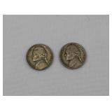 1947 & 1964  US Jefferson Nickels