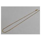 22kt Yellow Gold 20" Necklace