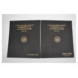 2 Post Master General Autographed 1957 Stamp Block