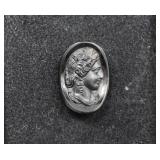 Italian Carved Alexander The Great Oynx Cameo