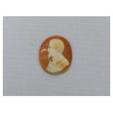 Italian Carved William Shakespeare Shell Cameo