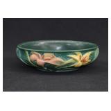 1946 Roseville Pottery ZEPHER LILY Green Bowl