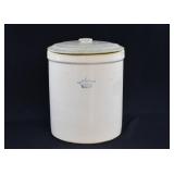5-Gal Robinson Ransbottom Stoneware Crock & Lid
