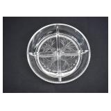 Heisey Glass PLANTATION 4-Part Divided Dish