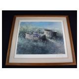 Signed Ltd Ed Lithograph by Adolph Sehring