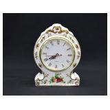 Royal Albert OLD COUNTRY ROSE Porcelain Clock