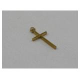 10kt Gold Cross Pendant