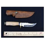 Custom Damascus Steel Bowie Knife