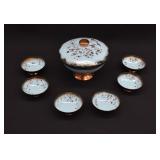 7-pc MCM German Enameled Copper Dessert Set
