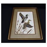 William Zimmerman MALLARD DUCK Lithograph