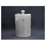 German Hand Hammered Whiskey Hip Flask