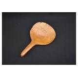 Antique Hand Carved Wooden Butter Paddle
