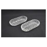 Fostoria Glass AMERICAN Pickle Servers