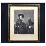Sir Joshua Reynolds 1723-1792 Mezzotint Engraving