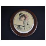 1913 Original George Storm GIBSON GIRL Watercolor