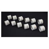 12- Fukagawa Arita Japan Porcelain Napkin Rings