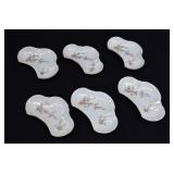 6- Carlsbad Austria Porcelain Bone Dishes