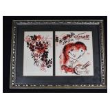 Marc Chagall 1969 Lithograph Cover of his Catalog