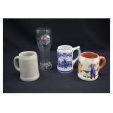 Beer Mugs & Bubba Gump Souvenir Glass