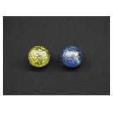 2 Vacor "STARDUST" 22mm Shooter Marbles