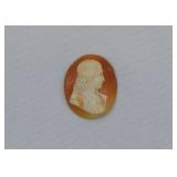 Italian Carved Victorian Jesus Christ Shell Cameo