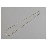 14kt Yellow Gold 15 1/2" Necklace