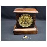 1888 Ingraham WIZARD 8-Day Mantle Clock