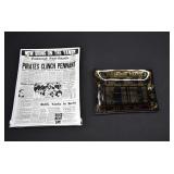 1960 & 1971 Pittsburgh Pirates World Series Trays