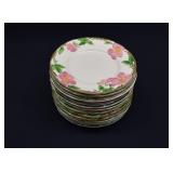14 Franciscan DESERT ROSE B & B Plates